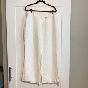 White Linen Pants